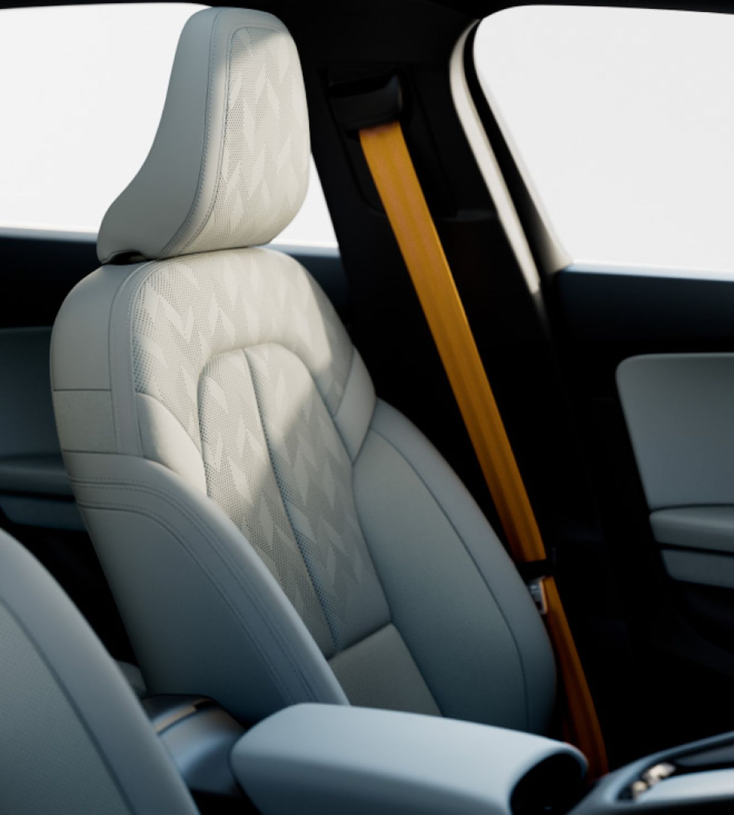 Driver profile automatically setting Polestar 2’s driver seat and side mirrors to the set position.