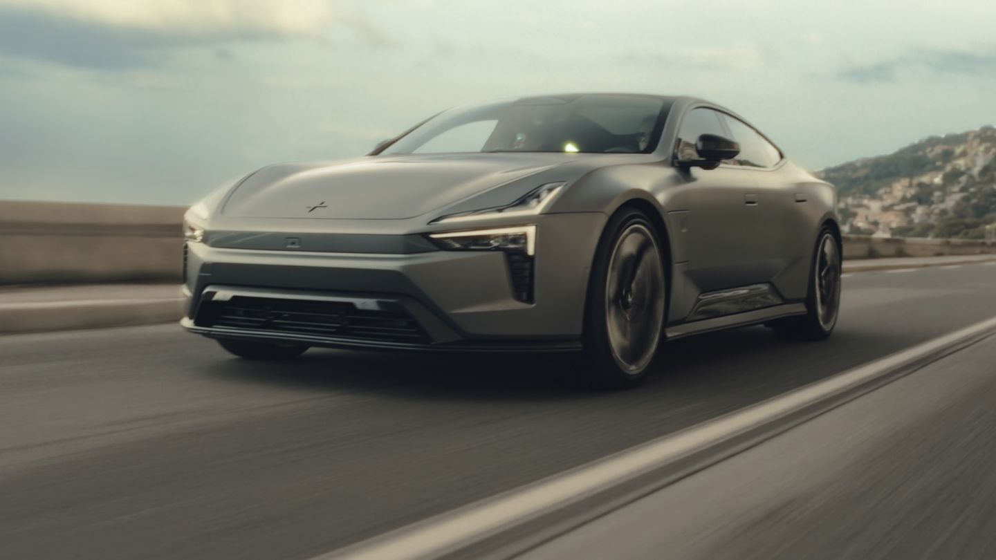 Polestar 5 performance scenes